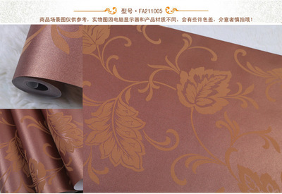 欧式花卉特价墙纸FA2110 为书房卧室注入自然诗意的高档选择